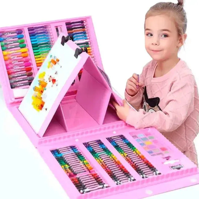 Set De Arte Niños Maleta 208 Piezas